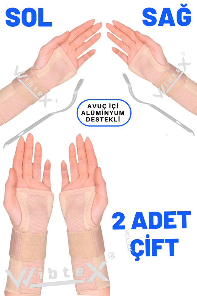 KREM ÇİFT EL BİLEK ATELİ