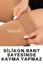 Diz Üstü Variss Çorabı Orta Basınç Burnu Açık (TEN RENGİ) (ÇİFT BACAK) - Görsel 5