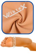 Diz Altı Variss Çorabı Orta Basınç Burnu Açık (TEN RENGİ) (ÇİFT BACAK) - Görsel 5