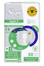 Belbantlı Yetişkin Hasta Bezi Unısex Süper 3 Gece Bezi | MEDIUM (M) 30 Adet 1 PAKET - Görsel 3