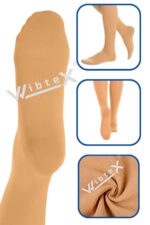 Diz Altı Variss Çorabı Orta Basınç Burnu Kapalı (TEN RENGİ) (ÇİFT BACAK) - Görsel 5