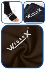 Külotlu Variss Çorabı Orta Basınç Burnu Açık (SİYAH RENK) (ÇİFT BACAK) - Görsel 4