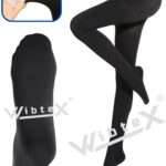 Külotlu Çorabı Burnu Kapalı (siyah Renk) Orta Basınç Ccl2(çift Bacak)