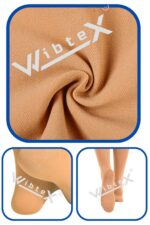 Diz Altı Çorabı Burnu Kapalı (TEN RENGİ) Orta Basınç Ccl2(ÇİFT BACAK) - Görsel 4