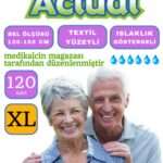 Hasta Bezi Actuel Belbantlı 120 Adet (XL) Beden 4 Paket