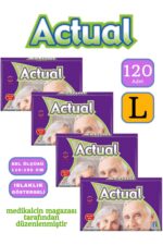 Hasta Bezi Actuel Belbantlı 120 Adet (L) Beden 4 Paket - Görsel 2