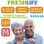 Hasta Bezi Freshlife Belbantlı 120 Adet (M) Beden 4 Paket