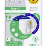 Yetişkin Unısex Süper 3 Emici Gece Külodu | XLarge (XL) 30 Adet