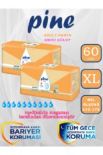 Pine Külotlu Hasta Bezi 60 Adet (XL) Beden 2 Paket