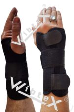 El Bilek Ateli Sağ El Ve Sol El Uyumlu Çift El Siyah Renk