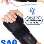 El Bilek Ateli Sağ El Ve Sol El Uyumlu Tek El Siyah