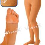 Külotlu Çorabı Burnu Açık (ten Rengi) Orta Basınç Ccl2 (çift Bacak)