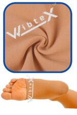 Külotlu Çorabı Burnu Açık (ten Rengi) Orta Basınç Ccl2 (çift Bacak) - Görsel 4