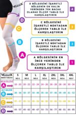 Ameliyat Çorabı Belden Kemerli Anti-emboli (TEK 1 ADET SAĞ BACAK) - Görsel 3