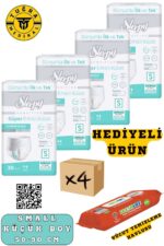 Külotlu Yetişkin Hasta Bezi Small Beden 120 Adet (4 Paket) - Görsel 2