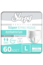 Sensitive Antibakteriyel Emici Külot Large 30x2 60 Adet