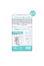 Sensitive Antibakteriyel Emici Külot Large 30x2 60 Adet - Görsel 3