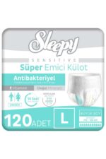 Sensitive Antibakteriyel Emici Külot Large 30x4 120 Adet