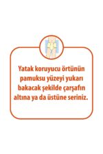 Yatak Koruyucu Örtü 60x90 cm 30 Adet - Görsel 3