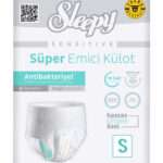 Külotlu Yetişkin Hasta Bezi Small Beden 30 Adet (1 Paket)