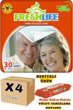 Freshlife 60x90 Çiş Pedi 4 Paket 120 Adet (HEDİYELİ) - Görsel 2