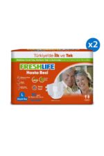 2'li Large Bel Bantlı Yetişkin Hasta Bezi 30x2 (60 Adet) - Görsel 2