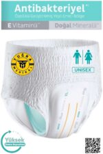 Külotlu Yetişkin Hasta Bezi XLarge Beden 240 Adet (8Paket) (HEDİYELİ) - Görsel 3