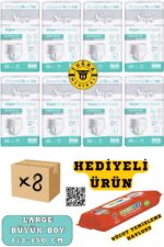 Külotlu Yetişkin Hasta Bezi Large Beden 240 Adet (8Paket) (HEDİYELİ) - Görsel 2