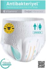 Külotlu Yetişkin Hasta Bezi Large Beden 240 Adet (8Paket) (HEDİYELİ) - Görsel 3