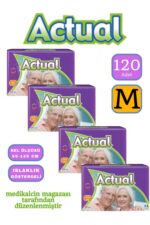 Hasta Bezi Actuel Belbantlı (M) Beden 120 Adet 4 Paket - Görsel 2