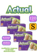 Hasta Bezi Actuel Belbantlı 120 Adet (S) Beden 4 Paket - Görsel 2