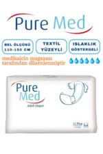 Hasta Bezi Puremed Belbantlı 30'lu (L) Beden 1 Paket (ISLAKLIK GÖSTERGELİ) - Görsel 2
